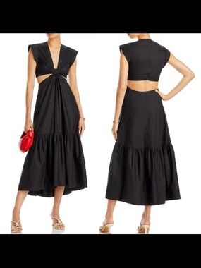 Woman’s Jason Wu midi cut out dress